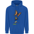 Butterfly Evolution Caterpillar Butterflies Childrens Kids Hoodie Royal Blue