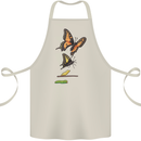 Butterfly Evolution Caterpillar Butterflies Cotton Apron 100% Organic Natural