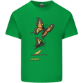 Butterfly Evolution Caterpillar Butterflies Kids T-Shirt Childrens Irish Green