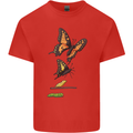 Butterfly Evolution Caterpillar Butterflies Kids T-Shirt Childrens Red