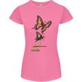 Butterfly Evolution Caterpillar Butterflies Womens Petite Cut T-Shirt Azalea