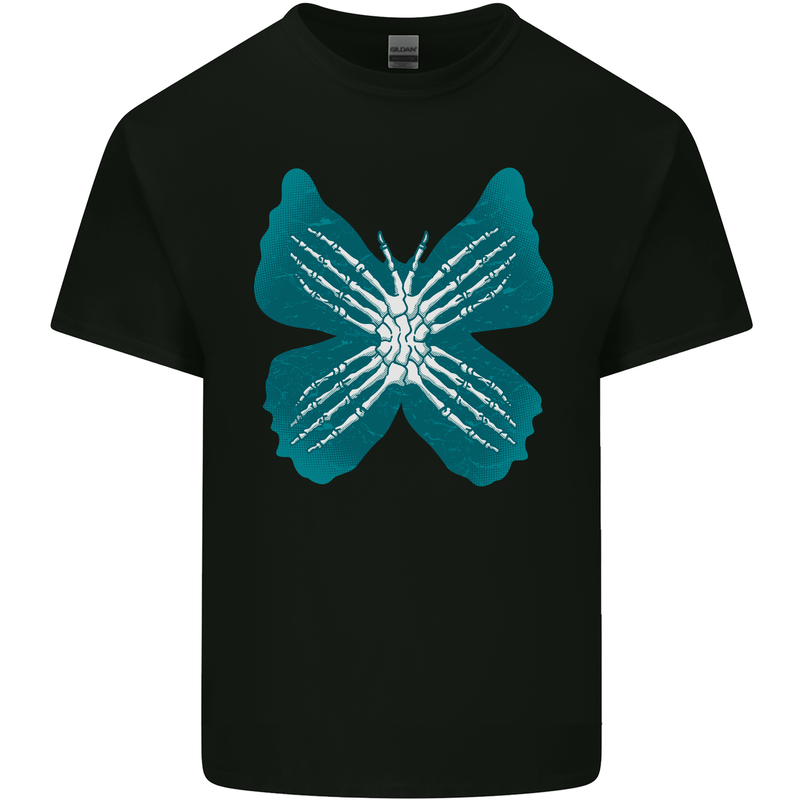 Butterfly Hands Kids T-Shirt Childrens Black