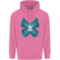 Butterfly Hands Mens 80% Cotton Hoodie Azelea