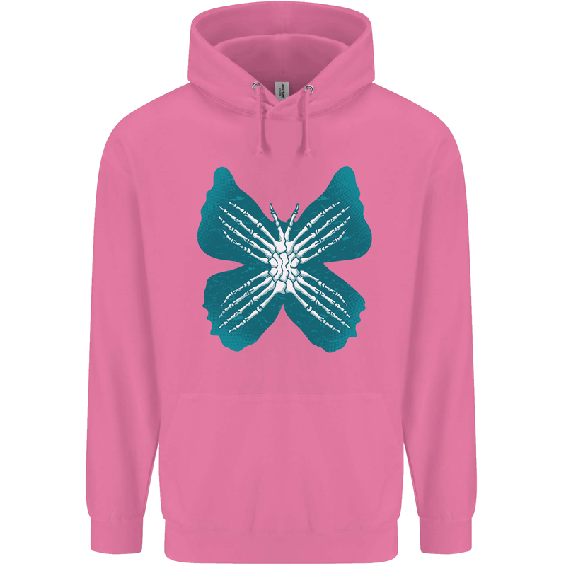 Butterfly Hands Mens 80% Cotton Hoodie Azelea