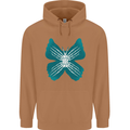 Butterfly Hands Mens 80% Cotton Hoodie Caramel Latte