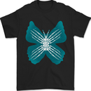 Butterfly Hands Mens T-Shirt 100% Cotton Black