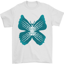 Butterfly Hands Mens T-Shirt 100% Cotton White