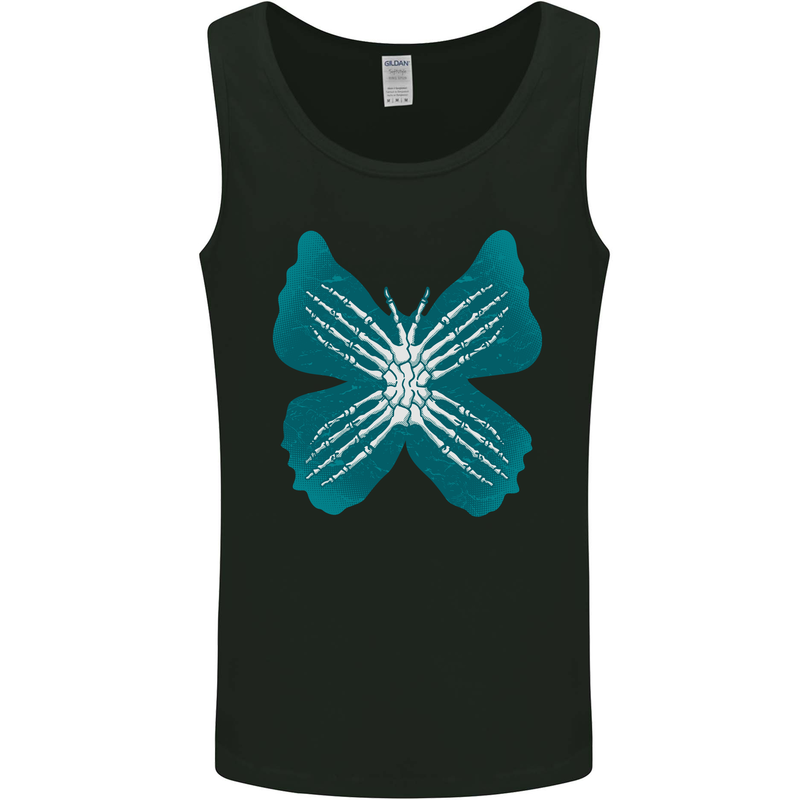 Butterfly Hands Mens Vest Tank Top Black