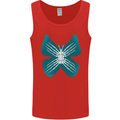 Butterfly Hands Mens Vest Tank Top Red