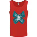 Butterfly Hands Mens Vest Tank Top Red