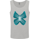 Butterfly Hands Mens Vest Tank Top Sports Grey