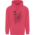 Butterfly & Flowers Childrens Kids Hoodie Heliconia