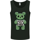 Cactus Bear Funny Hugs for Free Mens Vest Tank Top Black