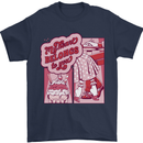 Cake My Heart Belongs to You Anti-Valentines Day Mens T-Shirt 100% Cotton Navy Blue