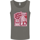 Cake My Heart Belongs to You Anti-Valentines Day Mens Vest Tank Top Charcoal