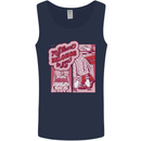 Cake My Heart Belongs to You Anti-Valentines Day Mens Vest Tank Top Navy Blue