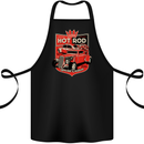 California Hot Rod Special Custom Cotton Apron 100% Organic Black