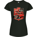 California Hot Rod Special Custom Womens Petite Cut T-Shirt Black