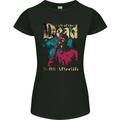 Call of the Dead Zombie Halloween Womens Petite Cut T-Shirt Black