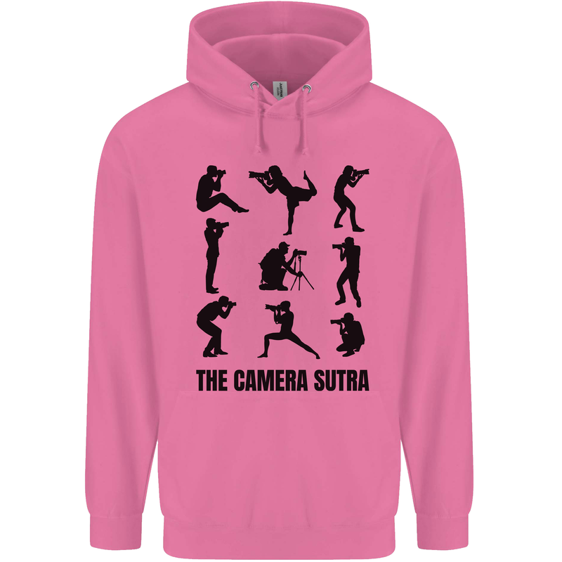 Camera Sutra Funny Photographer Photography Childrens Kids Hoodie Azalea