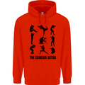 Camera Sutra Funny Photographer Photography Childrens Kids Hoodie Bright Red