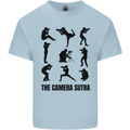 Camera Sutra Funny Photographer Photography Kids T-Shirt Childrens Light Blue