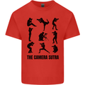 Camera Sutra Funny Photographer Photography Kids T-Shirt Childrens Red