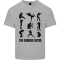 Camera Sutra Funny Photographer Photography Kids T-Shirt Childrens Sports Grey
