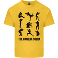 Camera Sutra Funny Photographer Photography Kids T-Shirt Childrens Yellow