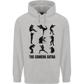 Camera Sutra Funny Photographer Photography Mens 80% Cotton Hoodie Sports Grey