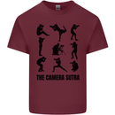 Camera Sutra Funny Photographer Photography Mens Cotton T-Shirt Tee Top Maroon