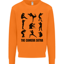 Camera Sutra Funny Photographer Photography Mens Sweatshirt Jumper Orange