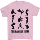 Camera Sutra Funny Photographer Photography Mens T-Shirt 100% Cotton Light Pink