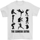 Camera Sutra Funny Photographer Photography Mens T-Shirt 100% Cotton White