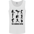 Camera Sutra Funny Photographer Photography Mens Vest Tank Top White