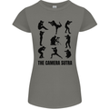 Camera Sutra Funny Photographer Photography Womens Petite Cut T-Shirt Charcoal