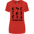 Camera Sutra Funny Photographer Photography Womens Wider Cut T-Shirt Red