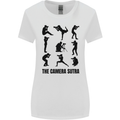 Camera Sutra Funny Photographer Photography Womens Wider Cut T-Shirt White