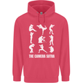 Camera Sutra Funny Photography Photographer Childrens Kids Hoodie Heliconia