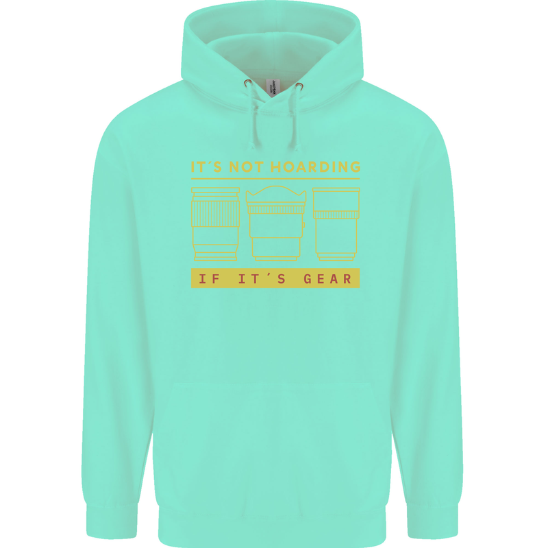 Camera Sutra Funny Photography Photographer Childrens Kids Hoodie Peppermint