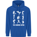 Camera Sutra Funny Photography Photographer Childrens Kids Hoodie Royal Blue