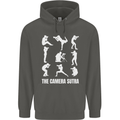 Camera Sutra Funny Photography Photographer Childrens Kids Hoodie Storm Grey