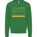 Camera Sutra Funny Photography Photographer Kids Sweatshirt Jumper Irish Green