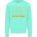 Camera Sutra Funny Photography Photographer Kids Sweatshirt Jumper Peppermint