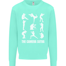 Camera Sutra Funny Photography Photographer Kids Sweatshirt Jumper Peppermint