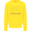 Camera Sutra Funny Photography Photographer Kids Sweatshirt Jumper Yellow