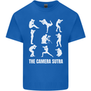 Camera Sutra Funny Photography Photographer Kids T-Shirt Childrens Royal Blue
