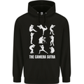 Camera Sutra Funny Photography Photographer Mens 80% Cotton Hoodie Black
