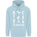 Camera Sutra Funny Photography Photographer Mens 80% Cotton Hoodie Light Blue