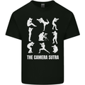 Camera Sutra Funny Photography Photographer Mens Cotton T-Shirt Tee Top Black